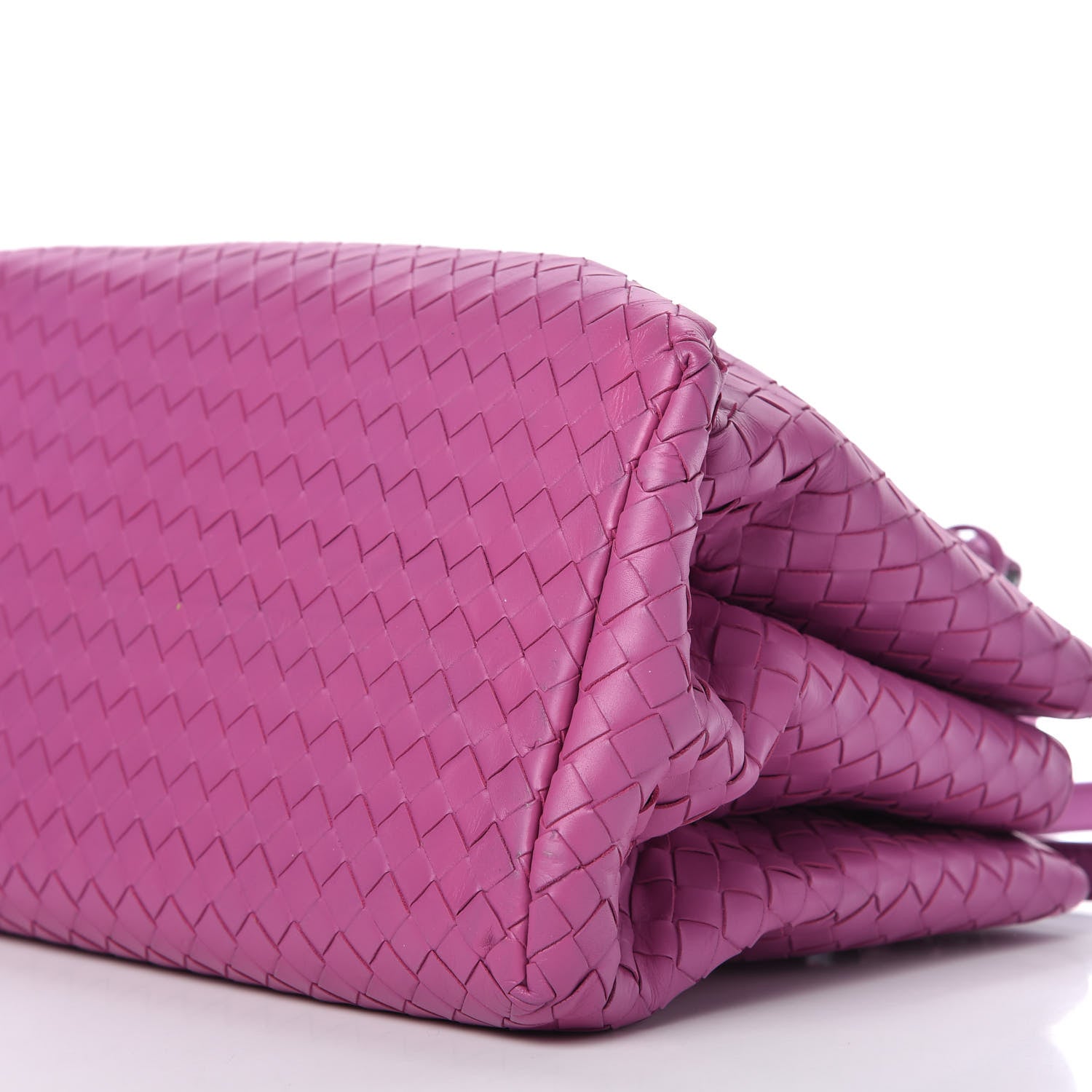 Bottega Veneta Light Calf Intrecciato Small Roma Peony 7 of 12