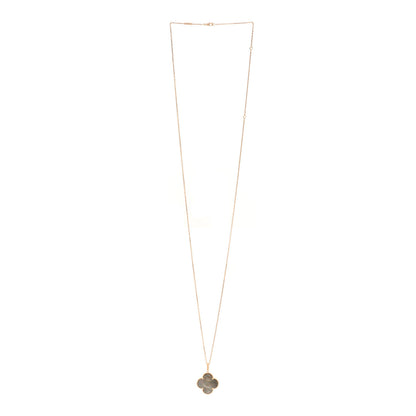 Van Cleef & Arpels 18K Rose Gold Gray Mother of Pearl Magic Alhambra Long Necklace 3 of 5