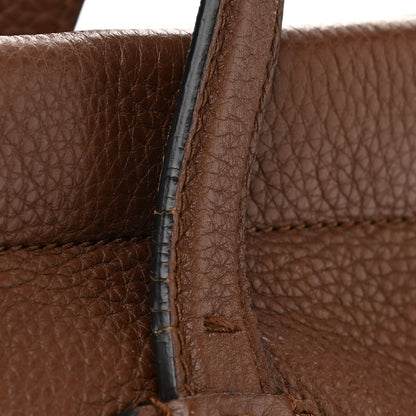 Gucci Pebbled Calfskin Large Lady Tassel Top Handle Bag Brown 19 of 20