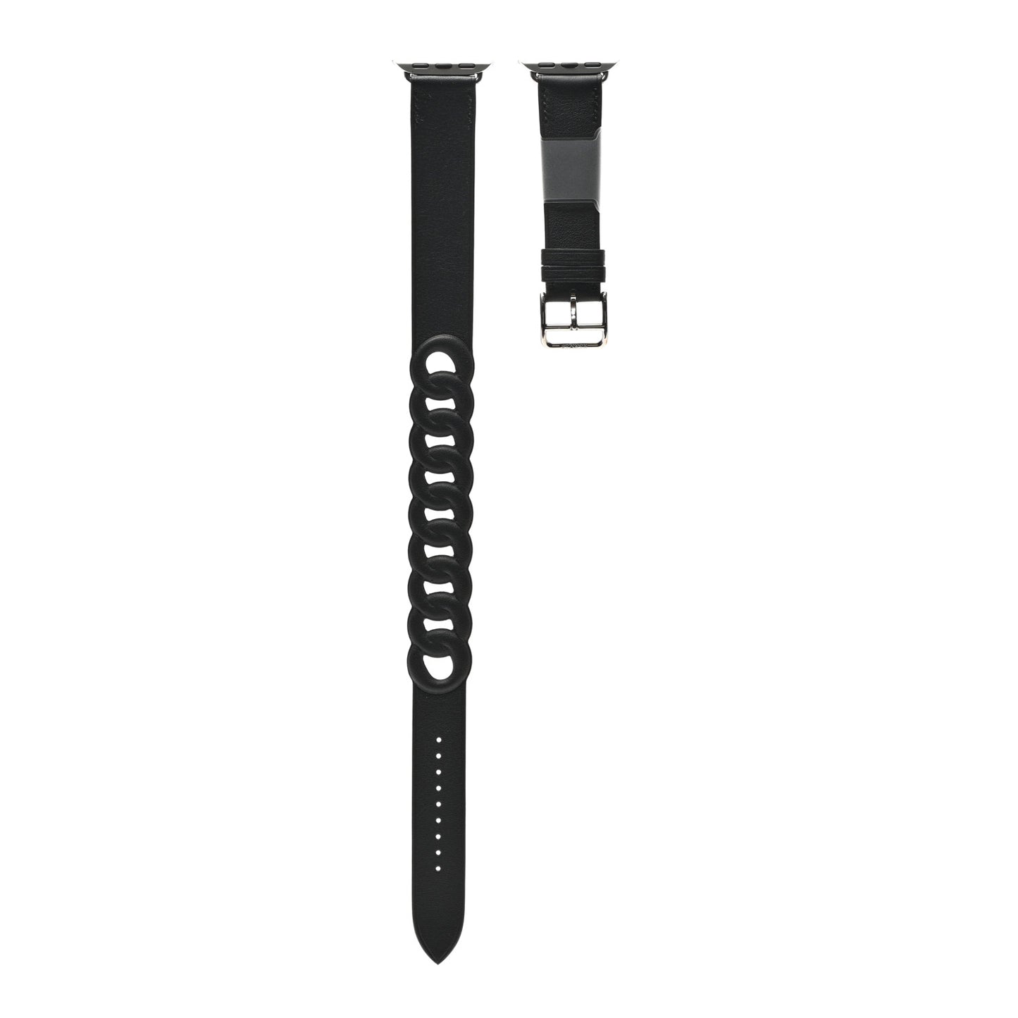 Swift Gourmette 41mm Apple Watch Double Tour Band Black