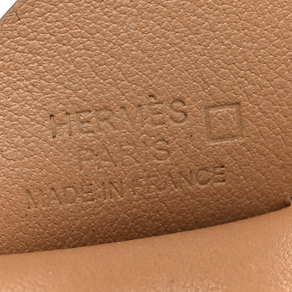 Hermes Milo Lambskin Matte Alligator Touch Grigri Rodeo Pegase Horse Bag Charm PM Chai 3 of 4