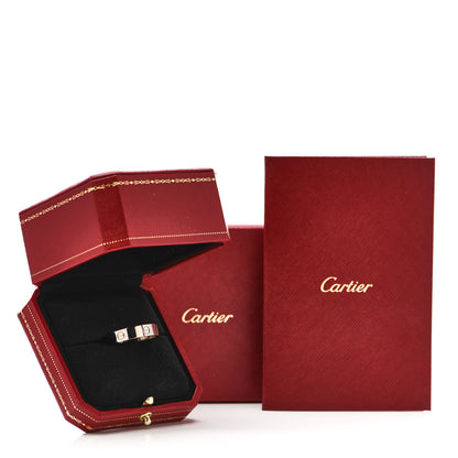 Cartier 18K White Gold 5.5mm LOVE Ring 68 12.25 5 of 5