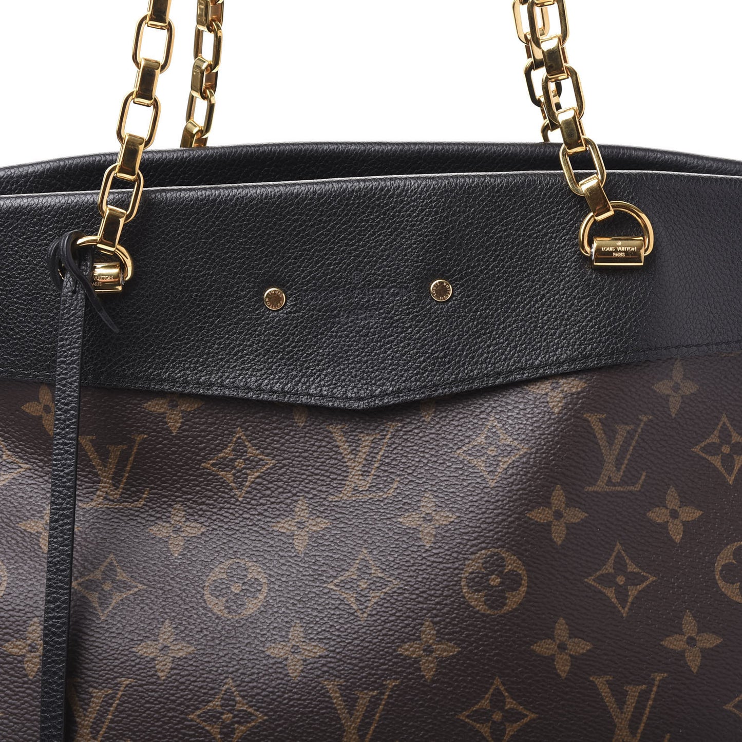 Monogram Pallas Shopper Black