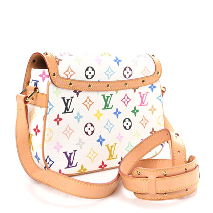 Louis Vuitton Monogram Multicolor Sologne White 3 of 9