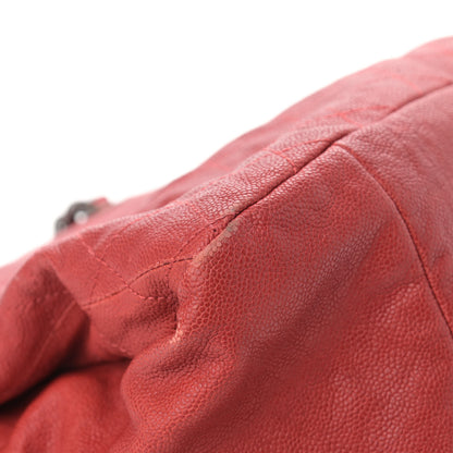 Chanel Caviar Quilted Simply CC Tote Red 10 of 18