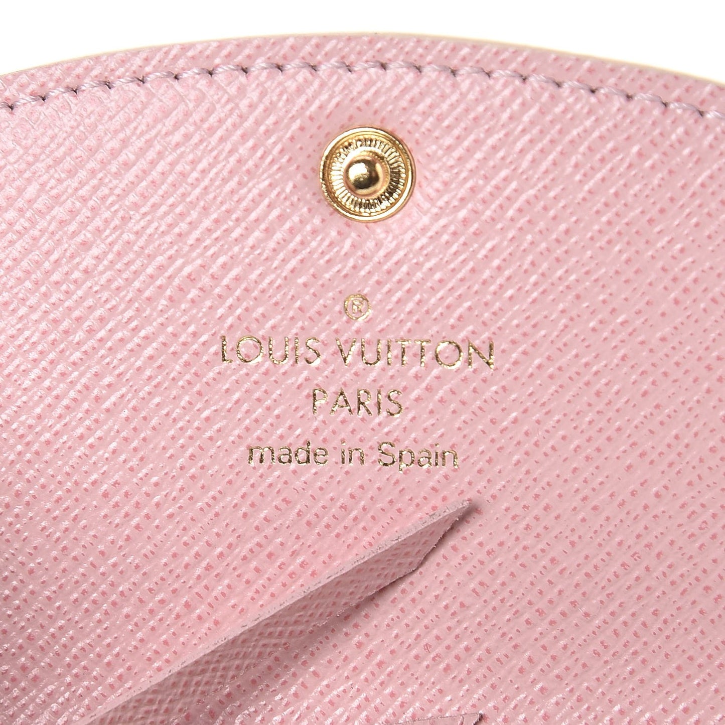 Damier Azur Rosalie Coin Purse Rose Ballerine