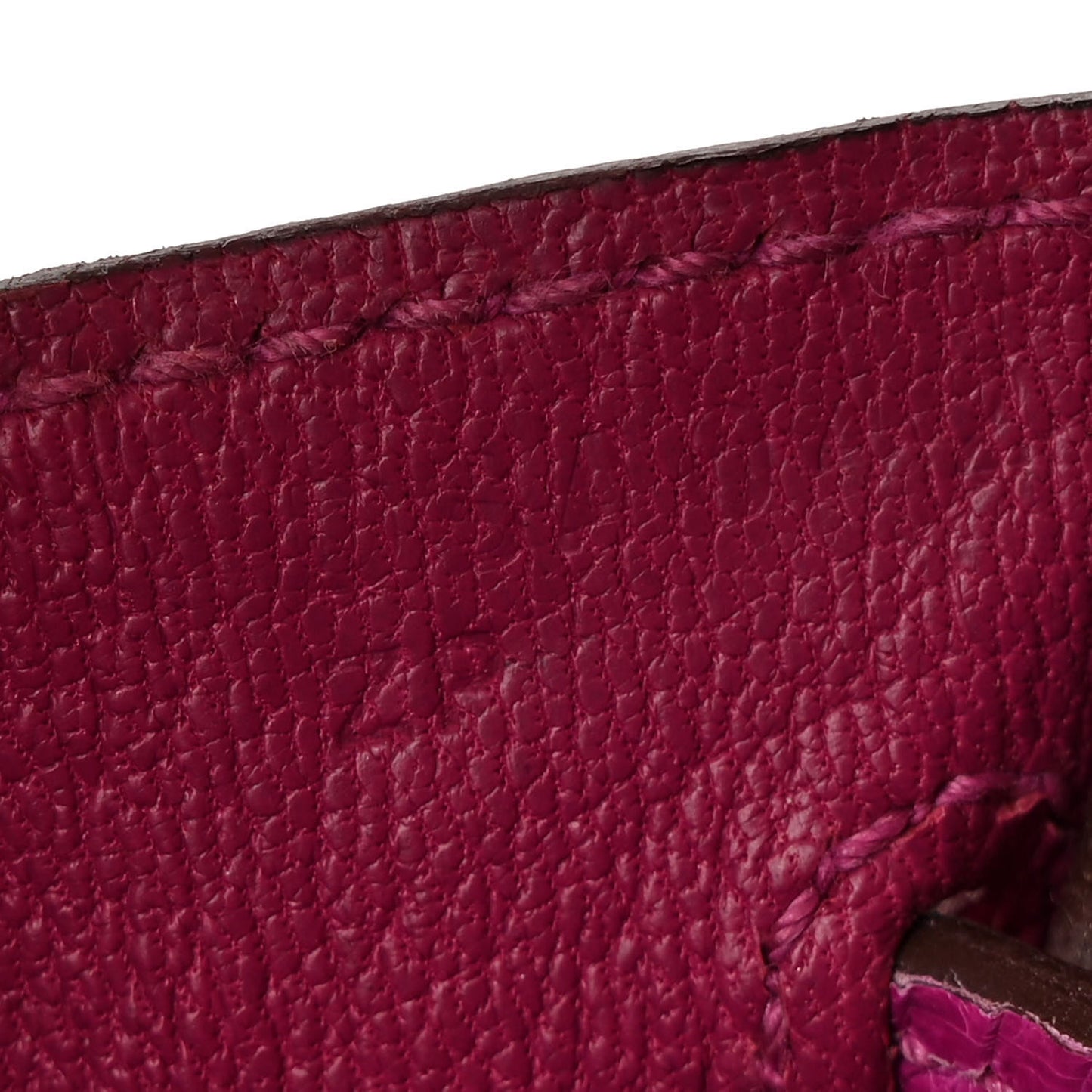 Shiny Porosus Crocodile Birkin 25 Rose Scheherazade