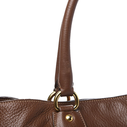 Prada Vitello Daino Tote Palissandro 13 of 13