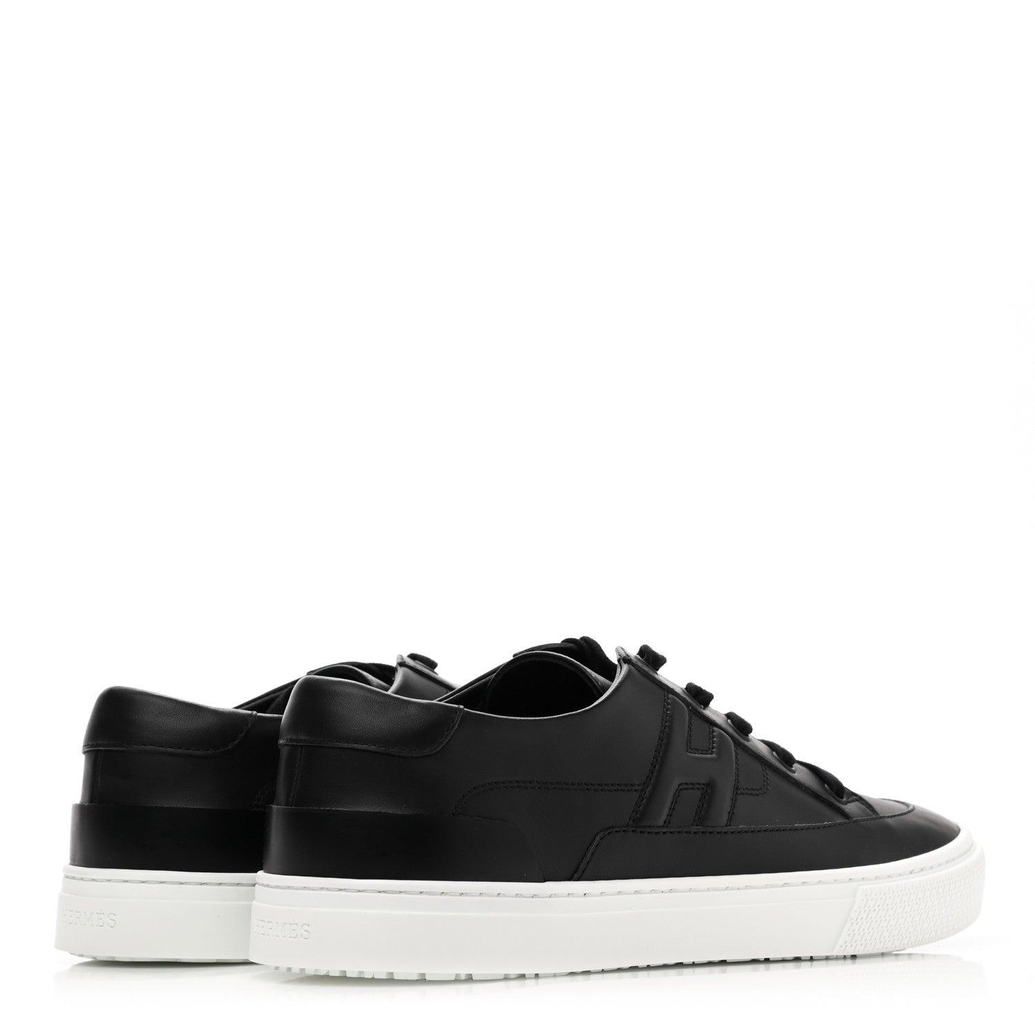 Hermes Calfskin Deep Sneakers 41 Black 4 of 9
