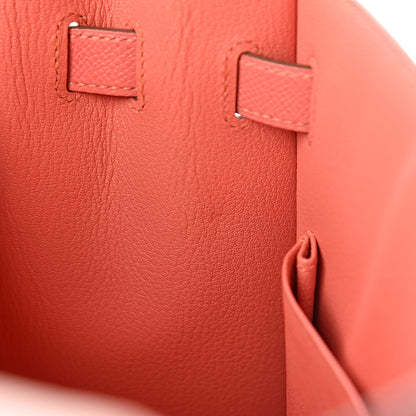 Hermes Epsom Kelly Sellier 32 Flamingo 10 of 16