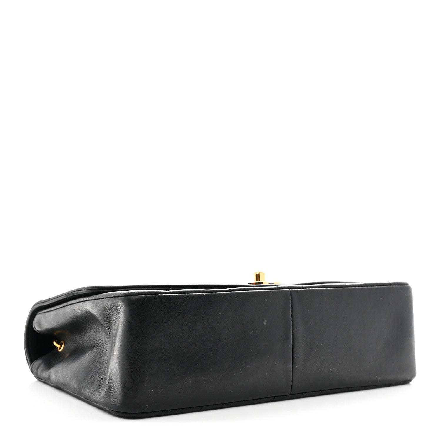 Chanel Lambskin Quilted Medium Single Flap Black 4 of 11