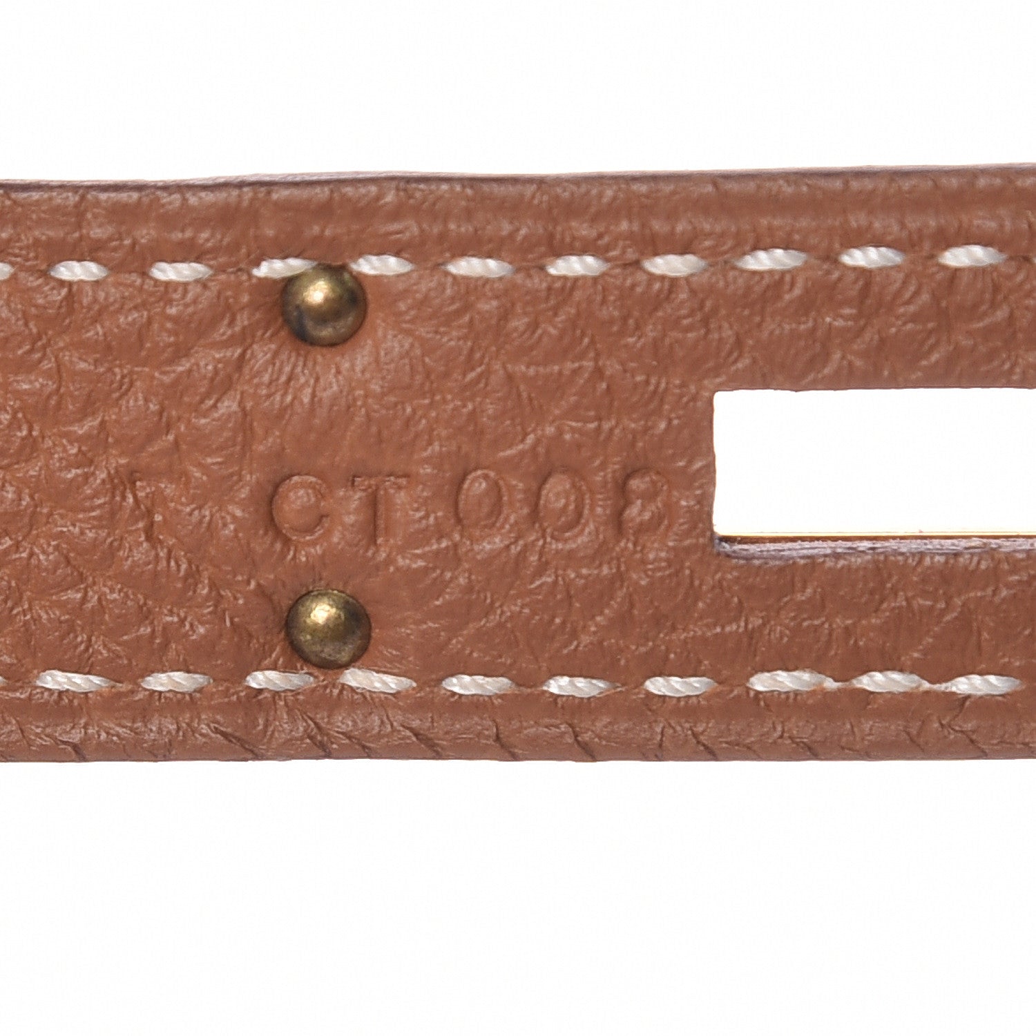 Hermes Togo Kelly Retourne 32 Gold 7 of 11