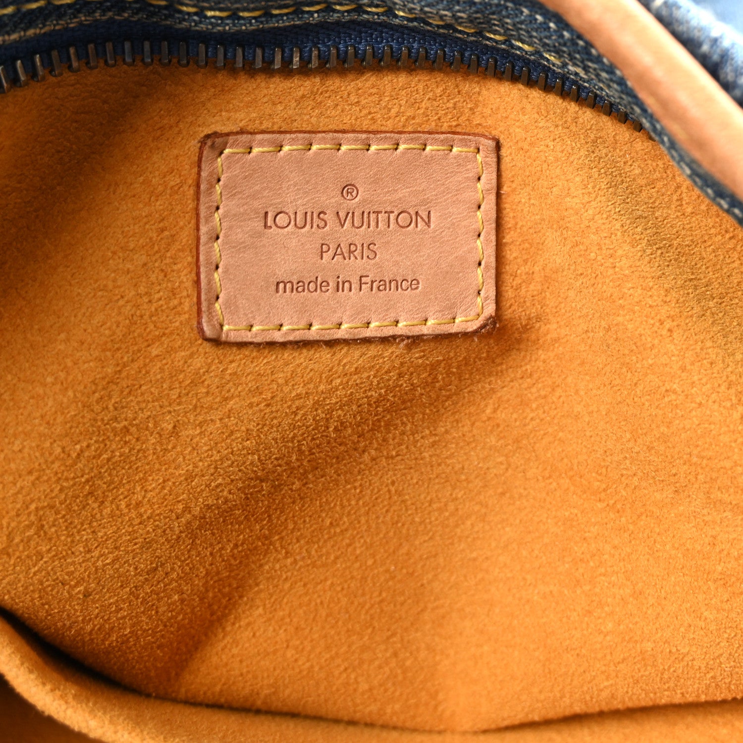 Louis Vuitton Denim Neo Cabby GM Blue 6 of 9