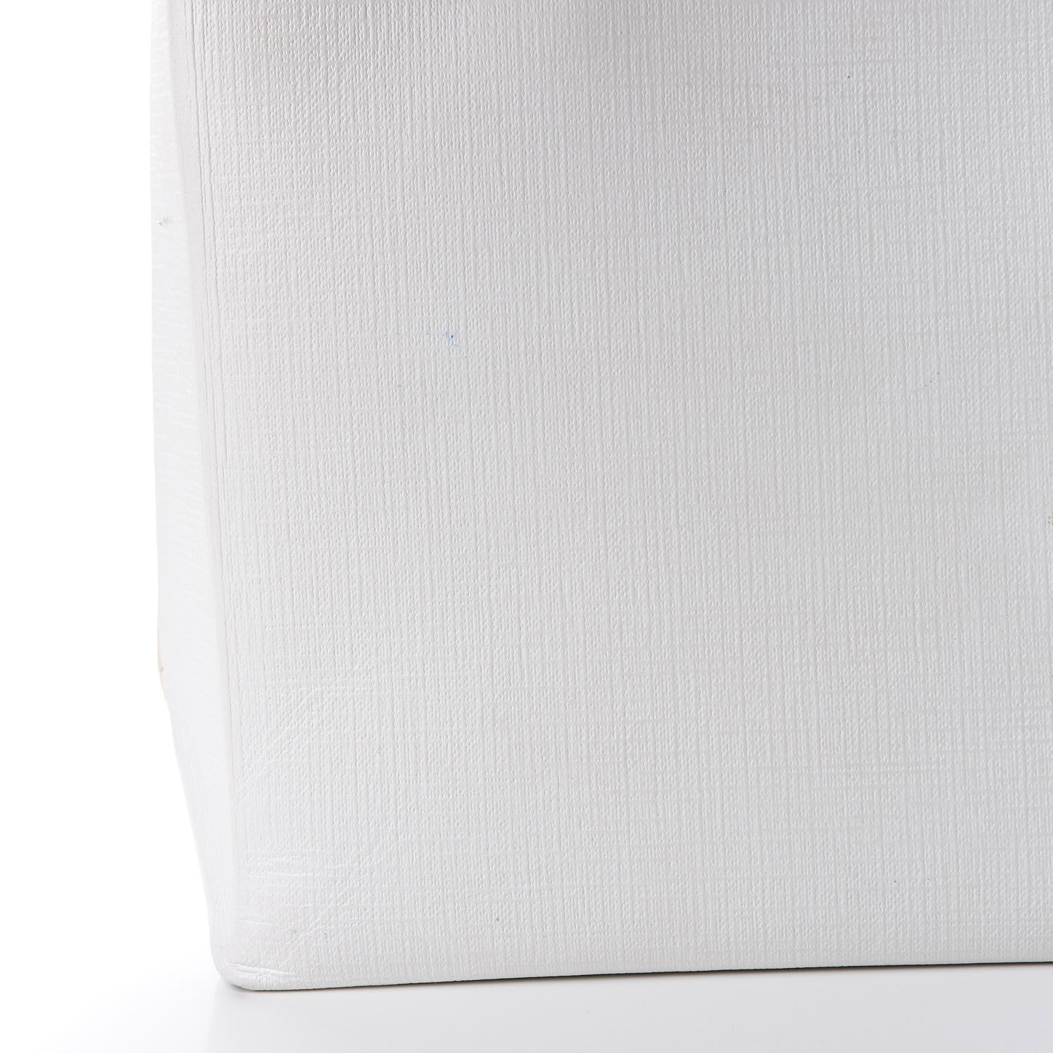 Balenciaga Squared Calfskin Logo Shopping Tote XXS White 13 of 13