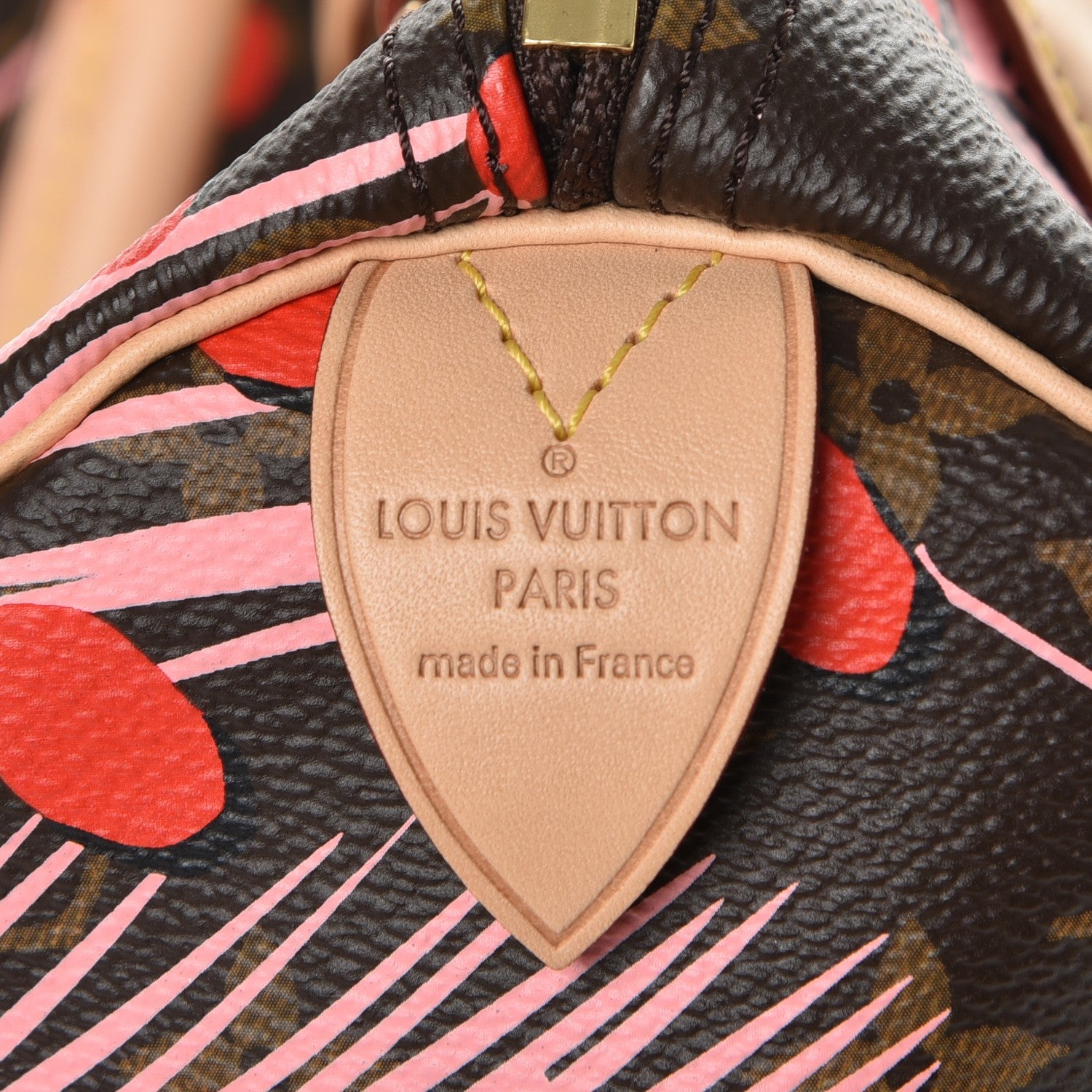Louis Vuitton Monogram Jungle Dots Speedy 30 Sugar Pink Poppy 6 of 7