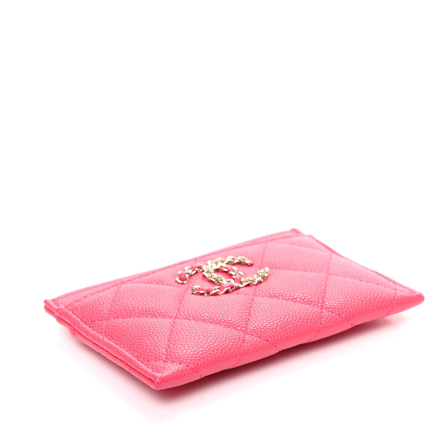 Chanel Caviar Quilted French New Wave Card Holder Rose 4 of 8