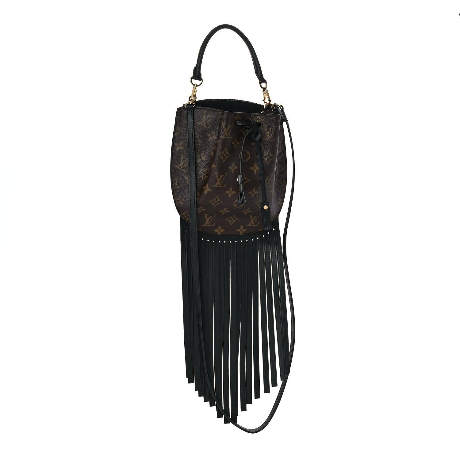 Louis Vuitton Monogram Fringed Noe 3 of 10