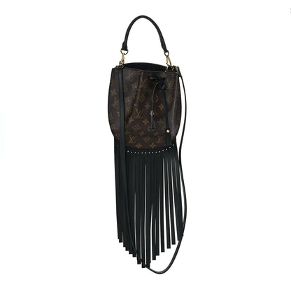 Louis Vuitton Monogram Fringed Noe 3 of 10