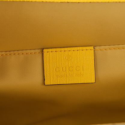 Gucci GG Supreme Monogram Beetles Childrens Backpack Beige Yellow 6 of 7