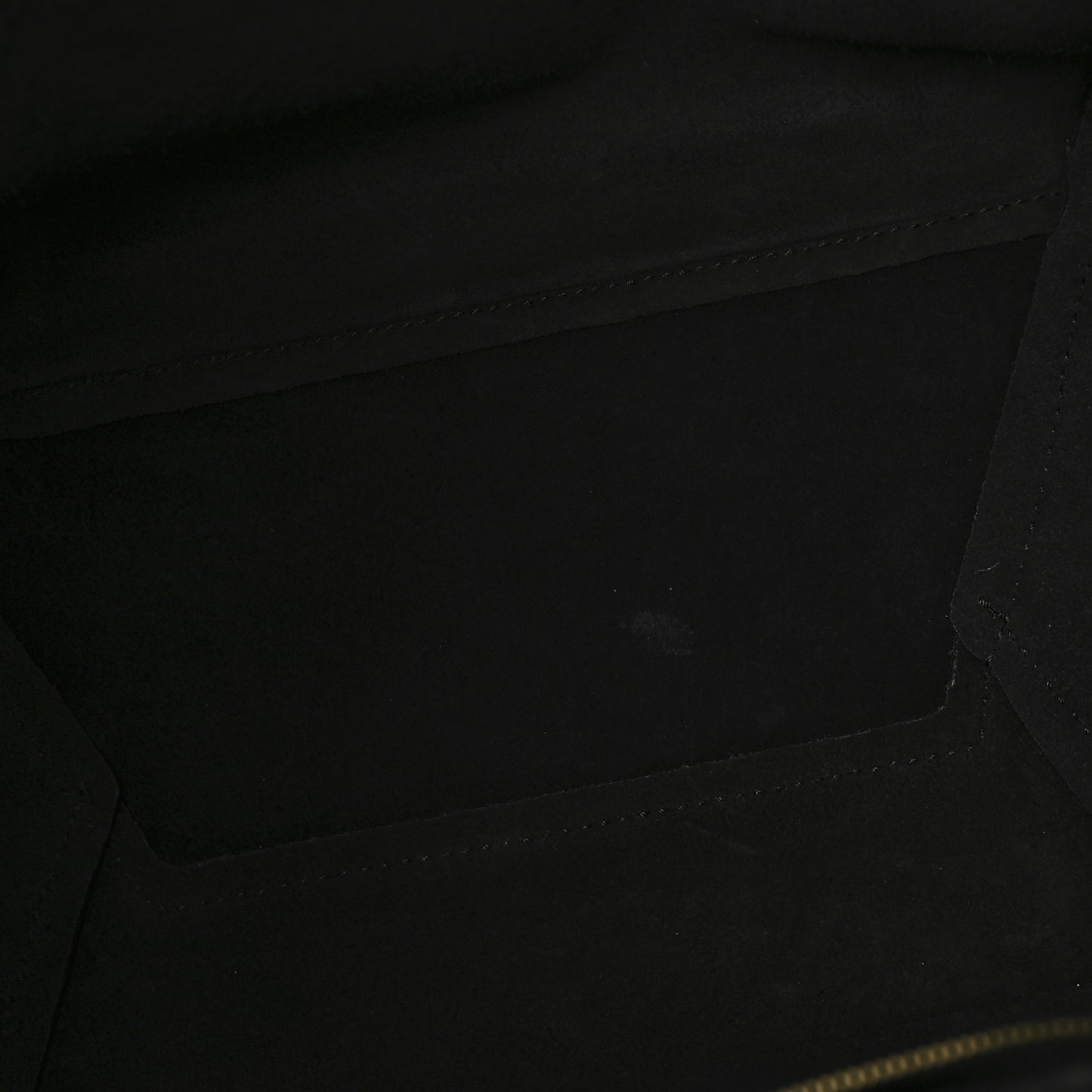 Soft Grained Calfskin Sangle Bucket Bag Black
