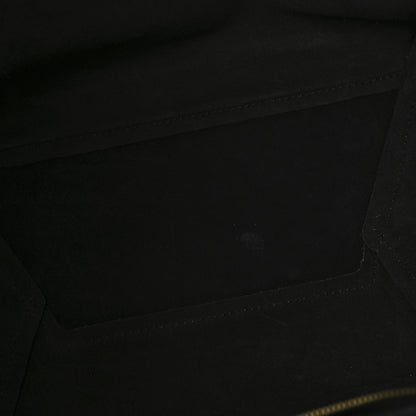 Celine Soft Grained Calfskin Sangle Bucket Bag Black 10 of 11