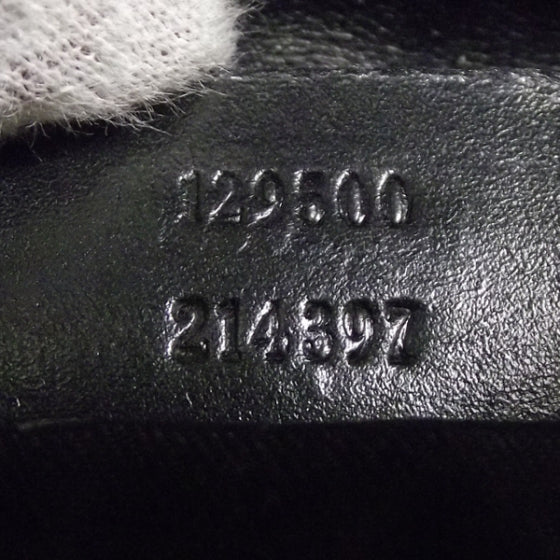 Gucci Monogram Horsebit Flap Bag Black/Pink 8 of 9