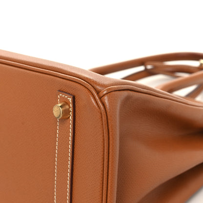 Hermes Epsom Birkin 30 Gold 12 of 14