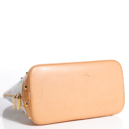 Louis Vuitton Monogram Multicolor Alma White 4 of 7