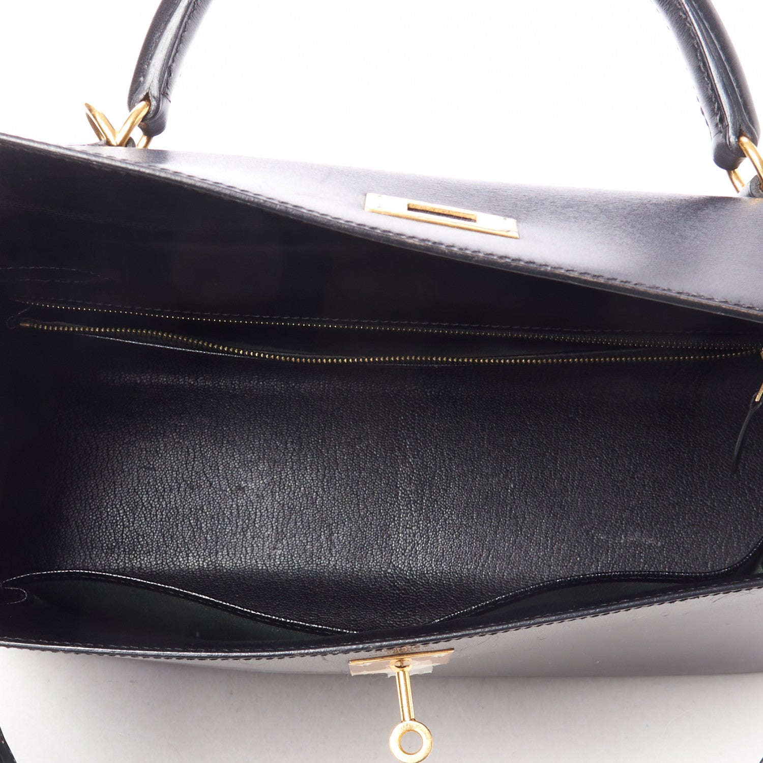 Hermes Box Kelly Sellier 32 Black 13 of 32