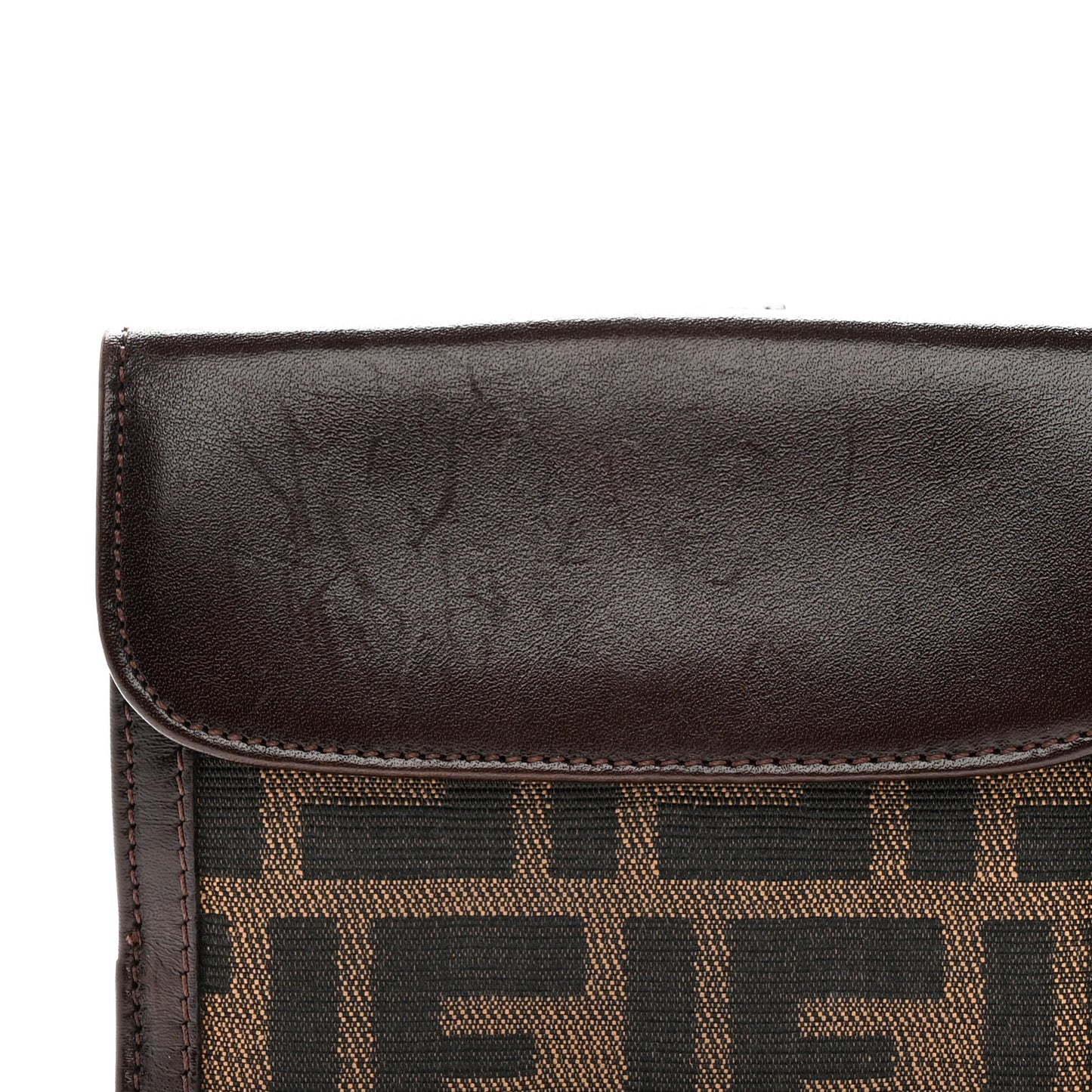 Zucca Calfskin Donna Wallet Tobacco