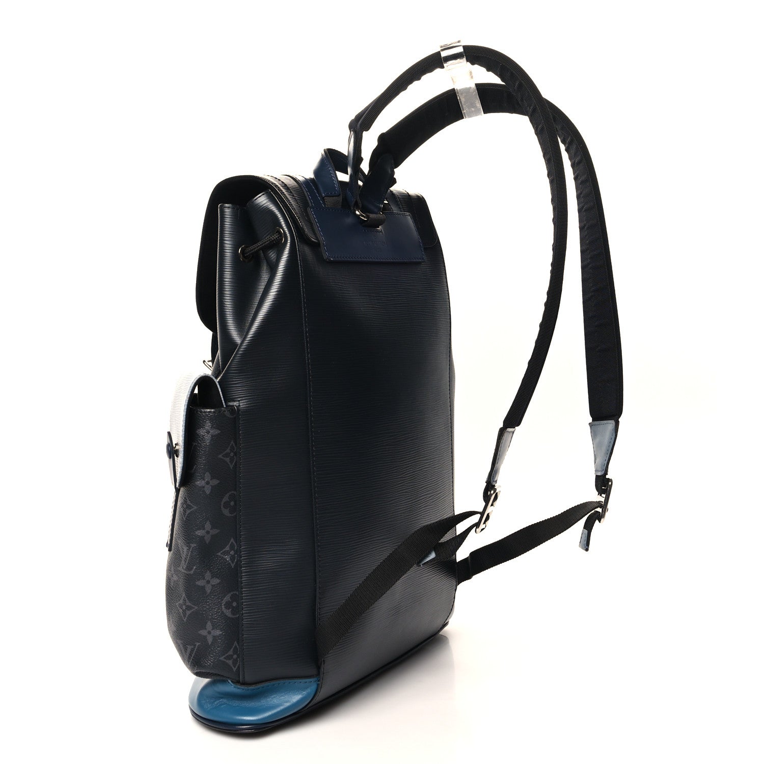 Louis Vuitton Epi Monogram Eclipse Christopher Backpack PM 3 of 9