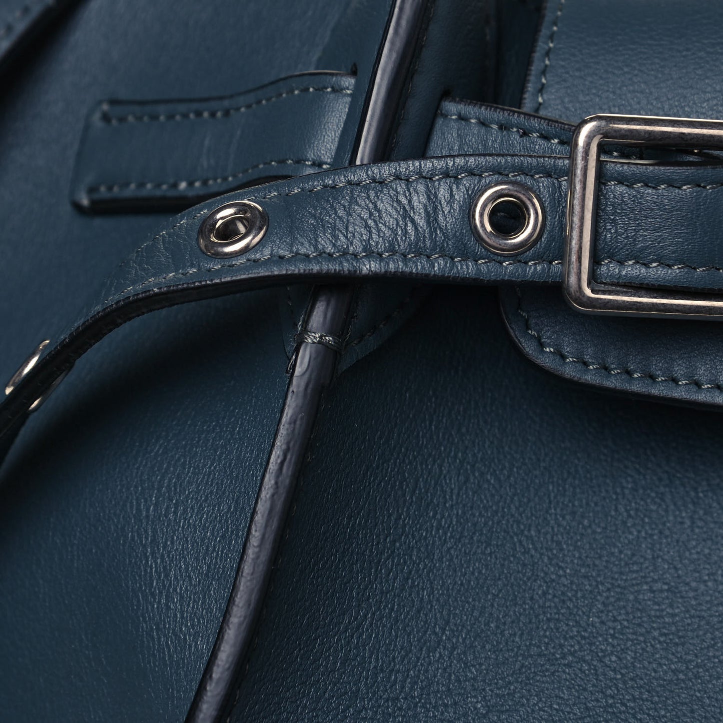 Smooth Calfskin Small Big Bag Slate