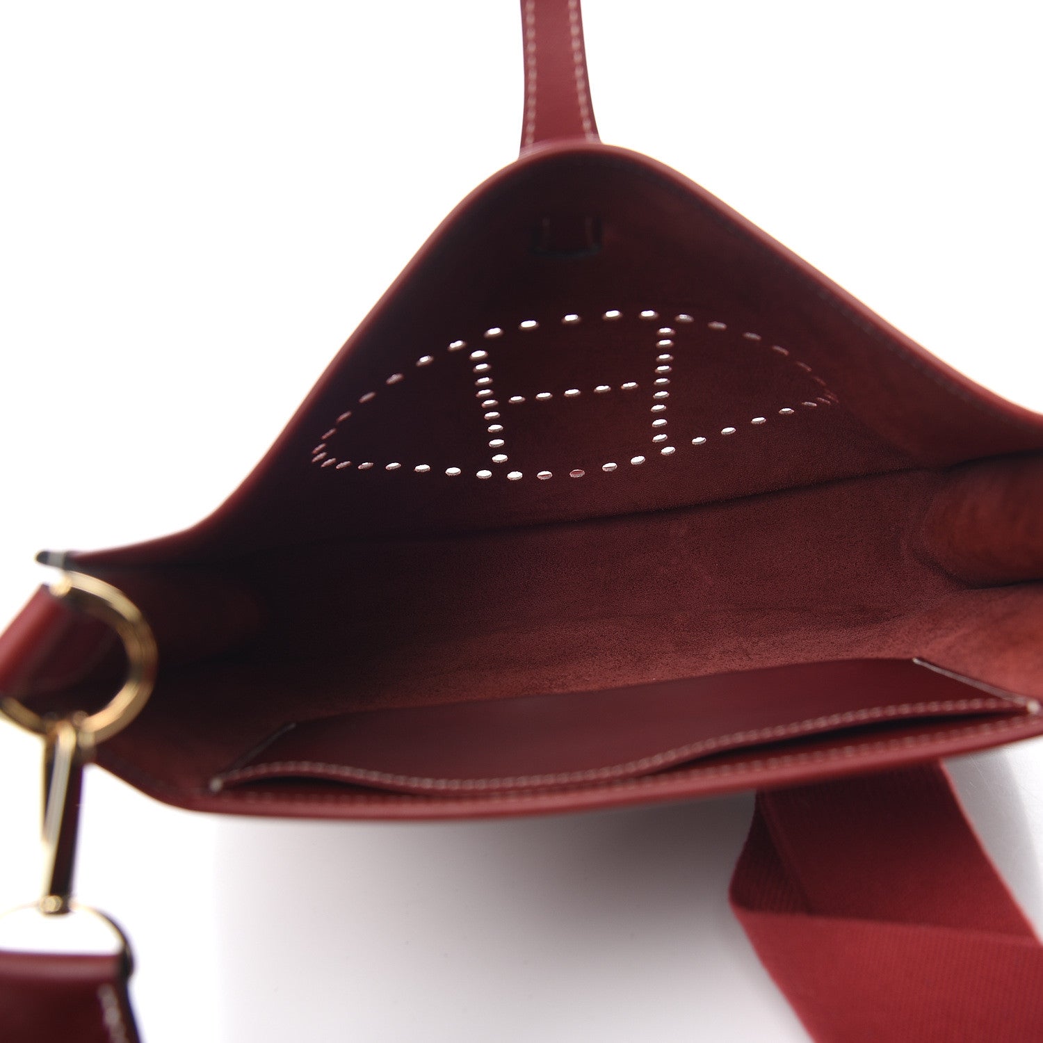 Hermes Chamonix Evelyne PM Rouge H 4 of 19
