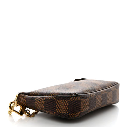 Louis Vuitton Damier Ebene Mini Pochette Accessories 4 of 7