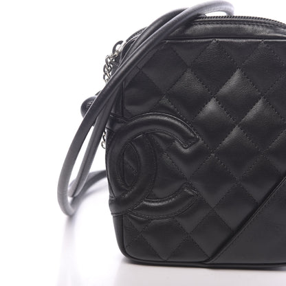 Chanel Calfskin Quilted Small Cambon Messenger Black 8 of 10