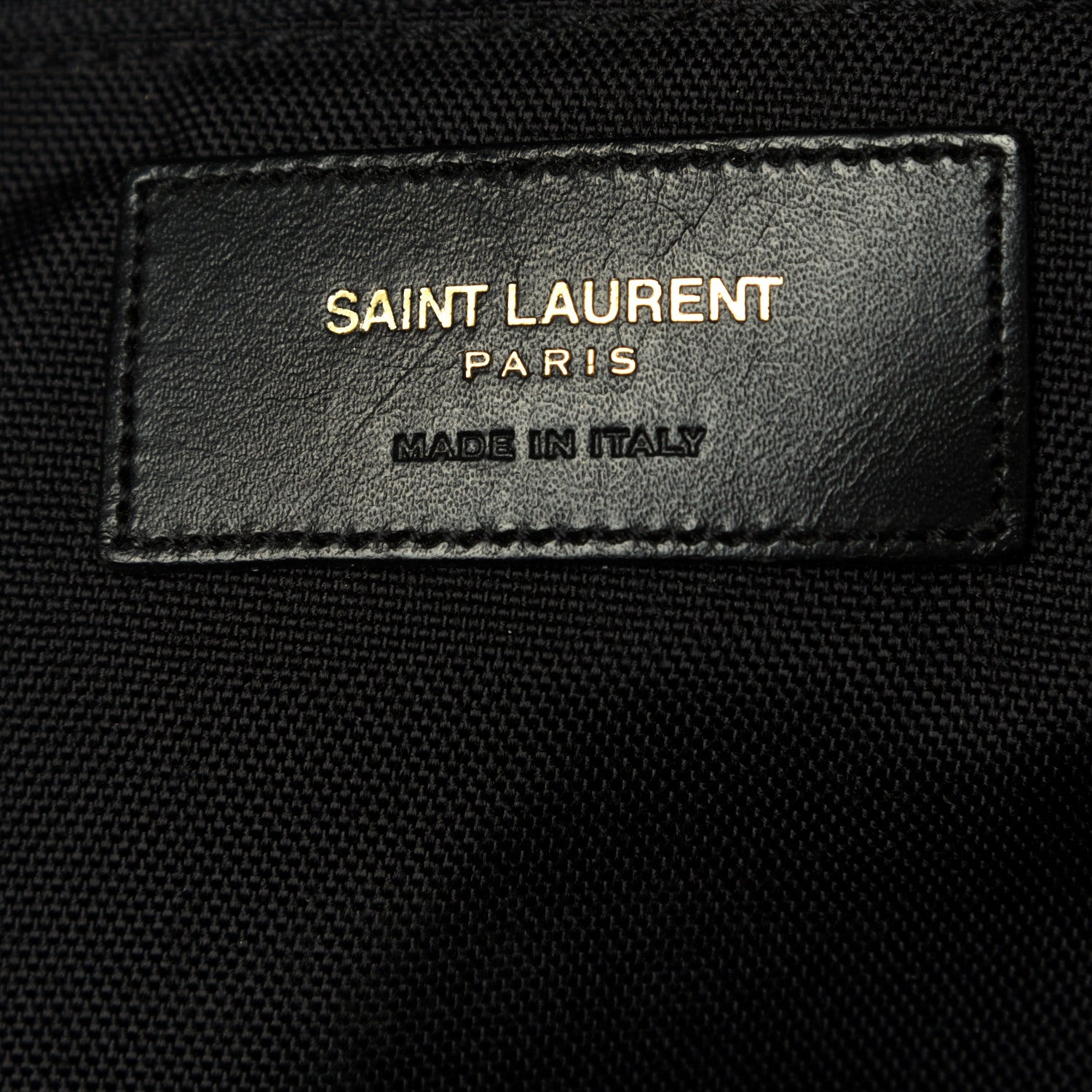 Saint Laurent Canvas City Backpack Black 5 of 11