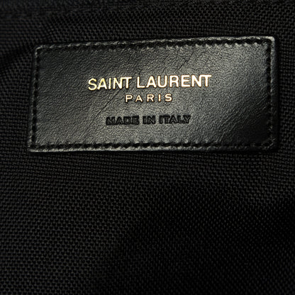 Saint Laurent Canvas City Backpack Black 5 of 11