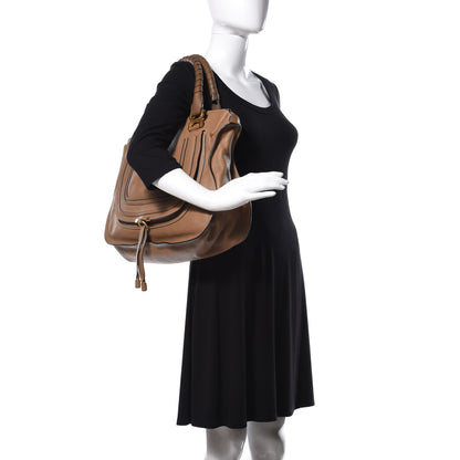 Chloe Calfskin Large Marcie Satchel Nut 2 of 9