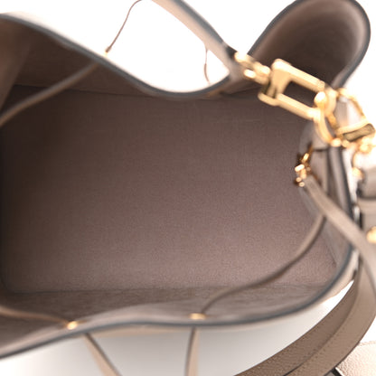 Louis Vuitton Empreinte Monogram Giant Neonoe MM Tourterelle Creme 5 of 12
