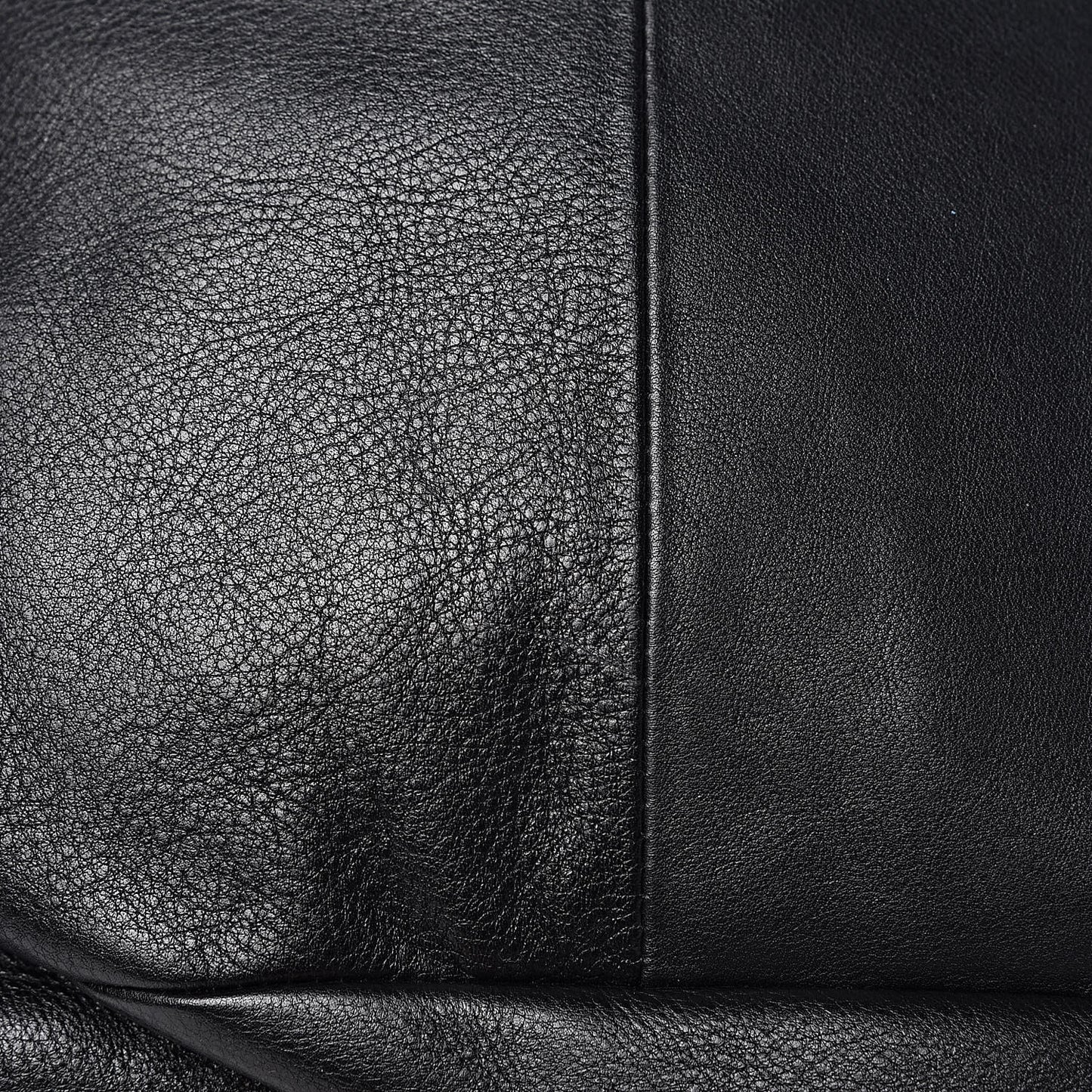 Calfskin Lois Shoulder Bag Black