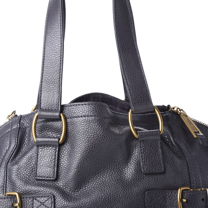 Saint Laurent Calfskin Small Downtown Tote Grey 9 of 9