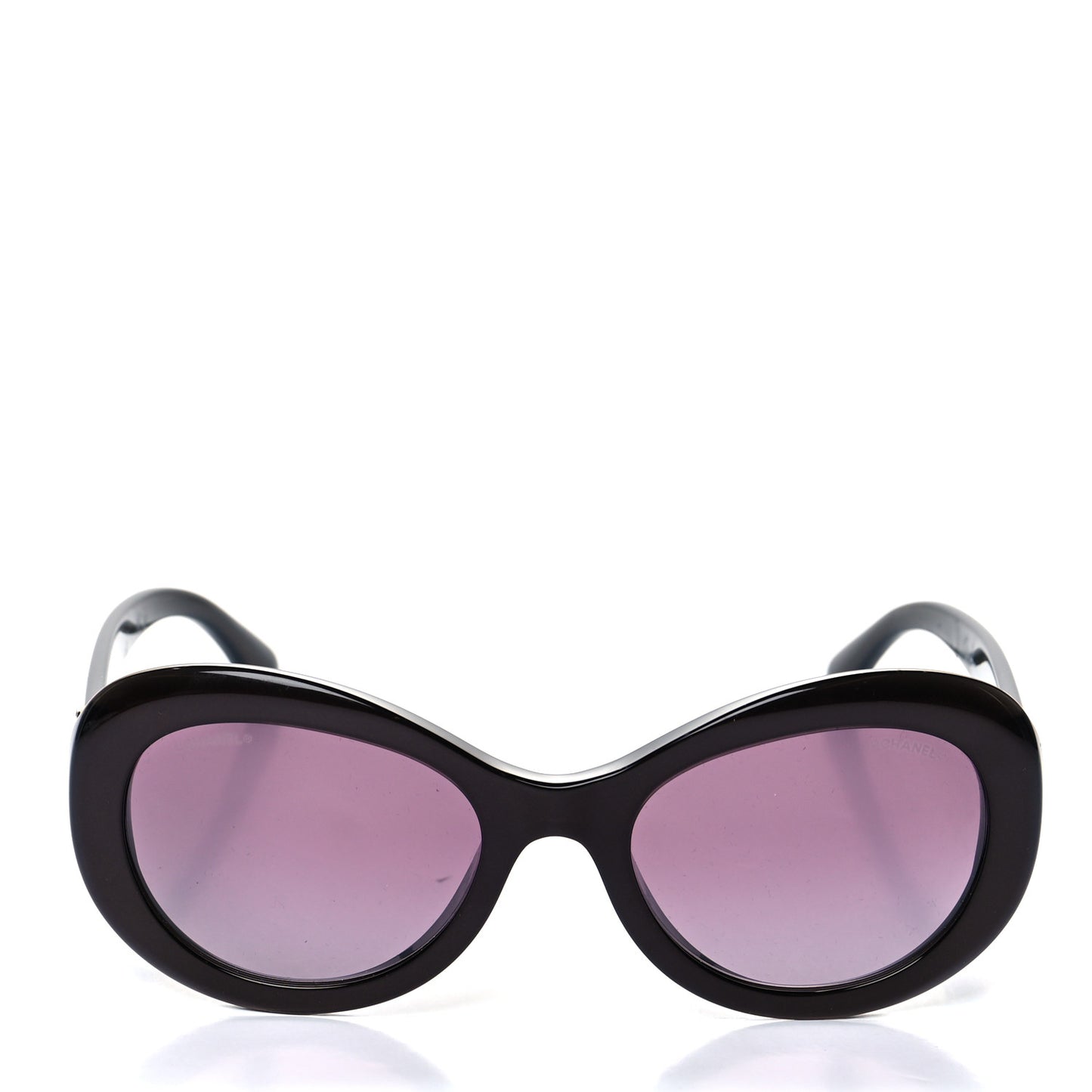 Acetate Polarized Oval CC Sunglasses 5469-B-A Burgundy
