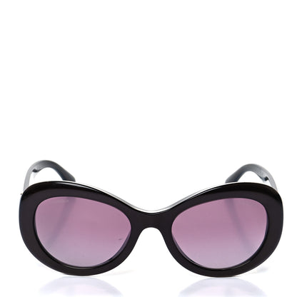 Chanel Acetate Polarized Oval CC Sunglasses 5469-B-A Burgundy 2 of 6