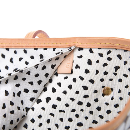 Louis Vuitton Monogram Kusama Waves Neverfull MM White 7 of 15