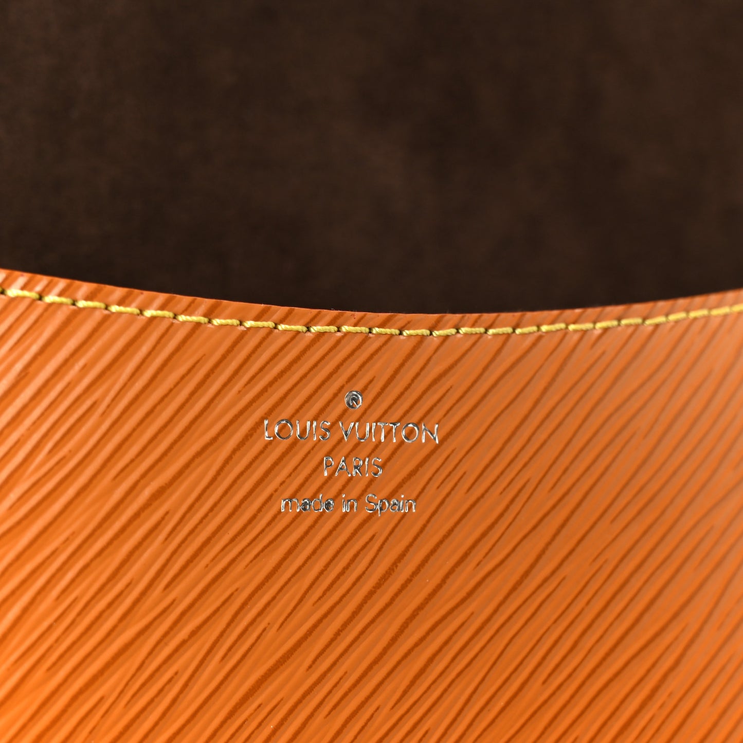 Epi Buci Crossbody Gold Honey