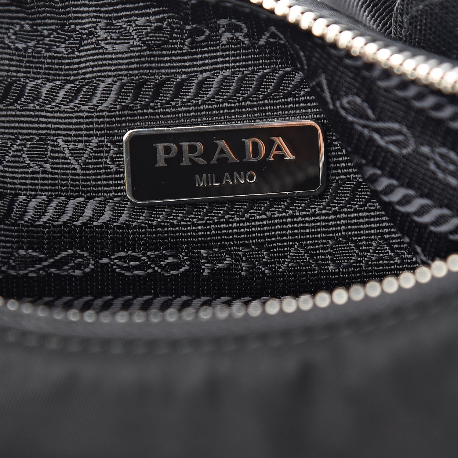 Prada Nylon Re-Edition 2005 Shoulder Bag Black 6 of 11
