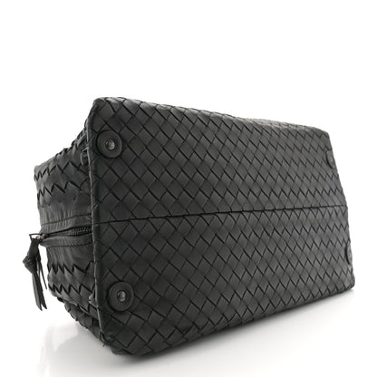 Bottega Veneta Nappa Intrecciato Satchel  Black 4 of 10
