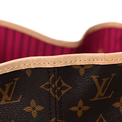 Louis Vuitton Monogram Neo Neverfull MM Fuchsia 15 of 17