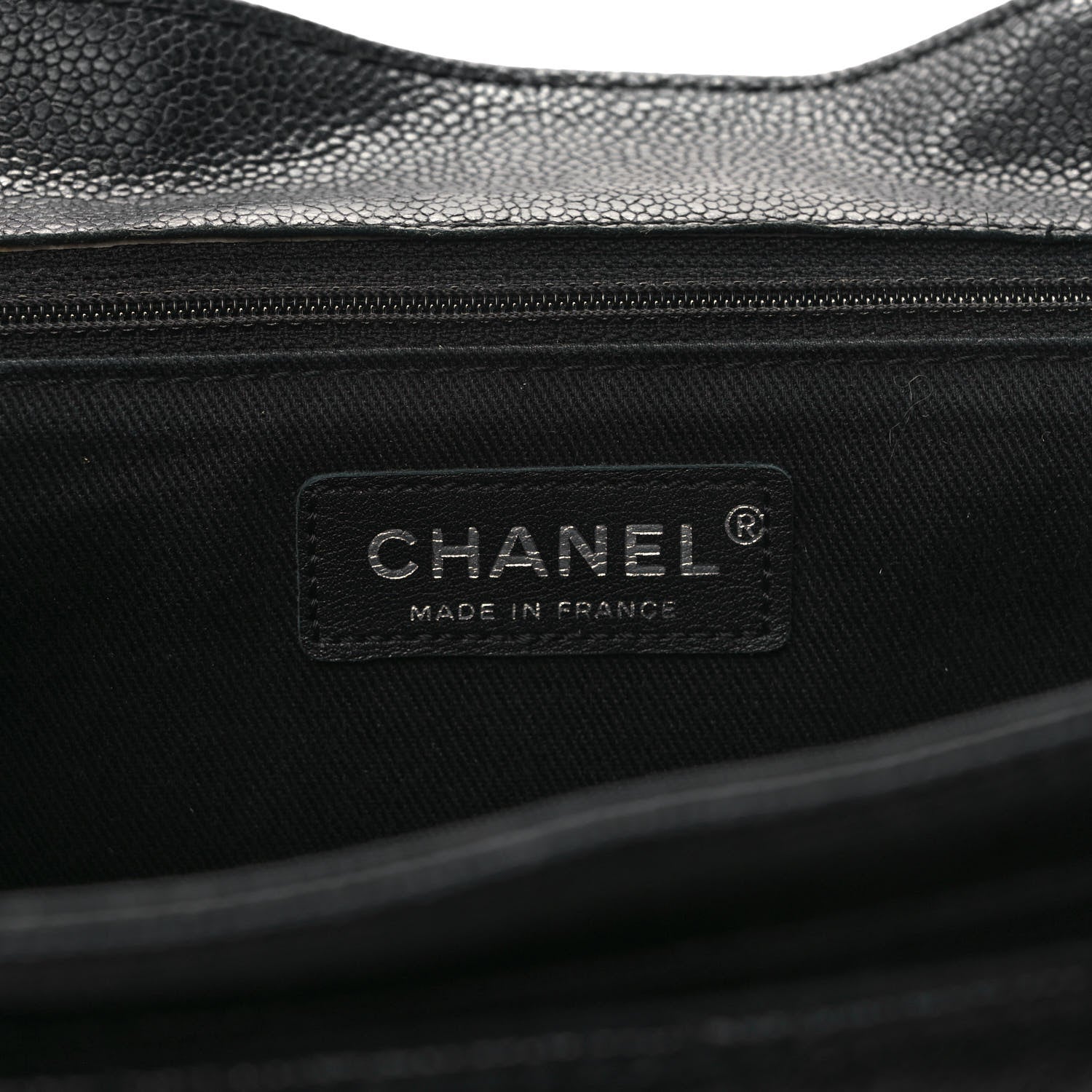Chanel Caviar Mademoiselle Accordion Flap Black 6 of 8