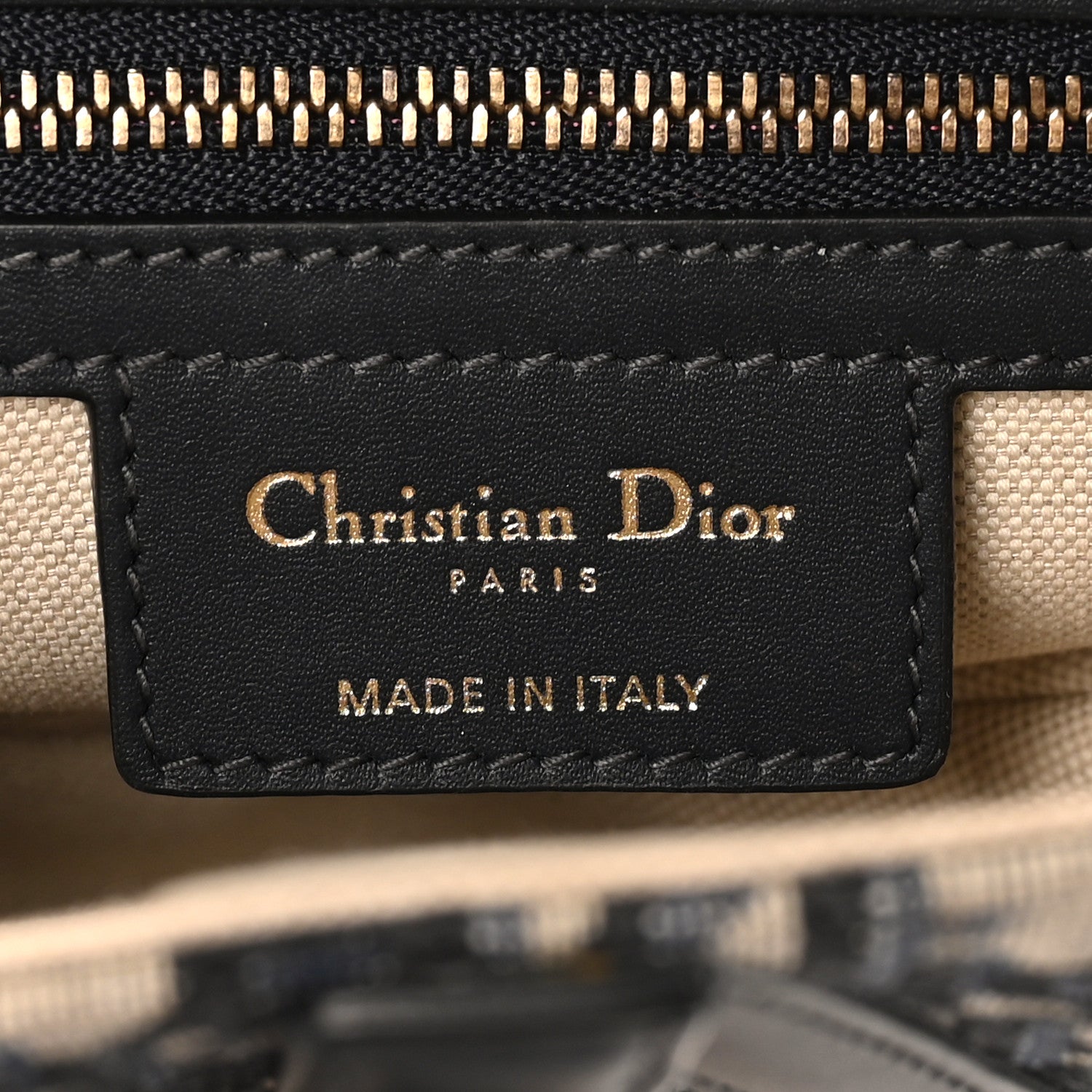Christian Dior Oblique Saddle Bag Blue 6 of 11